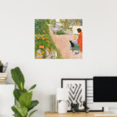 Carl Larsson-schilderij, Brug, Poster (Thuiskantoor)