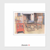 Carl Larsson-schilderij, Kiekeboe, Sticker (Vel)