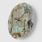 Carl Larsson schilderij, Lazy Nook, Grote Klok (Hoek)