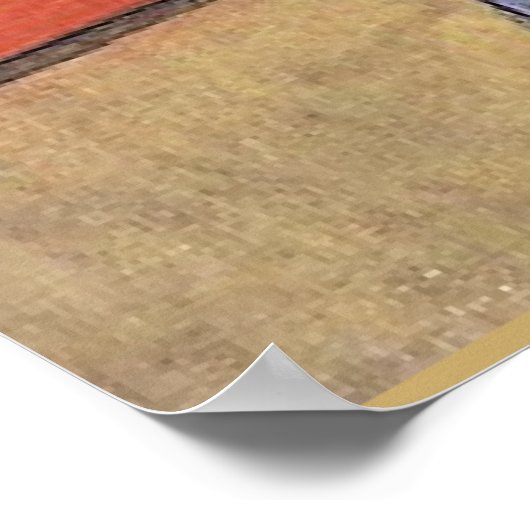 Carl Larsson-schilderij, Mijn Etsatelier, Poster (Hoek)