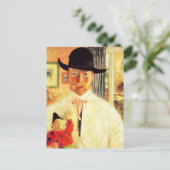 Carl Larsson Self Recognition Briefkaart (Staand voorkant)
