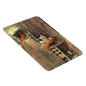 Carl Larsson St. Lucia Day Kerstmis in Zweden Magneet (Rechterzijde)