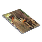 Carl Larsson St. Lucia Day Kerstmis in Zweden Notitieboek (Rechterzijde)