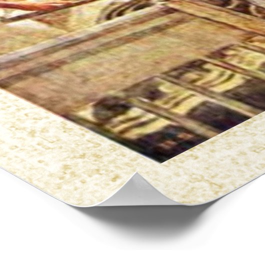 Carl Larsson St. Lucia Day Kerstmis in Zweden Poster (Hoek)