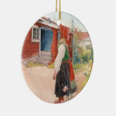 Carl Larsson The Falun Home Keramisch Ornament (Rechts)