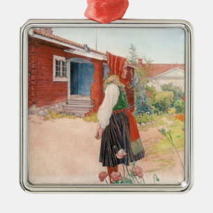Carl Larsson The Falun Home Metalen Ornament