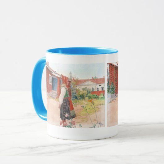 Carl Larsson The Falun Home Mok (Voorkant links)