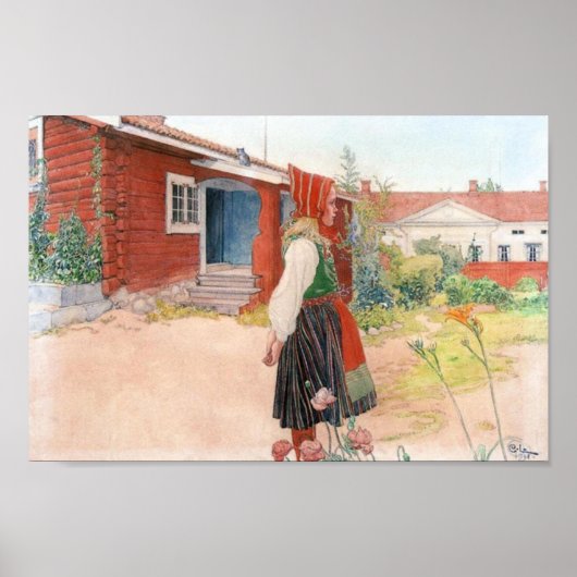 Carl Larsson The Falun Home Poster (Voorkant)