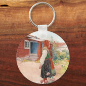 Carl Larsson - The Falun Home Sleutelhanger (Voorkant)