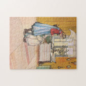 Carl Larsson - The Kitchen 1898 Legpuzzel (Horizontaal)
