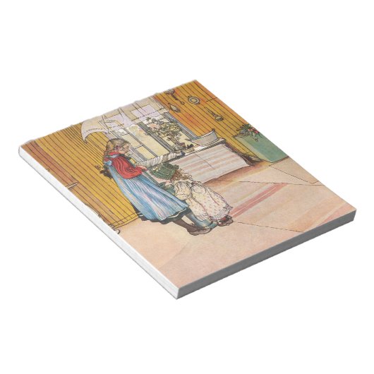 Carl Larsson - The Kitchen 1898 Notitieblok (Schuin)