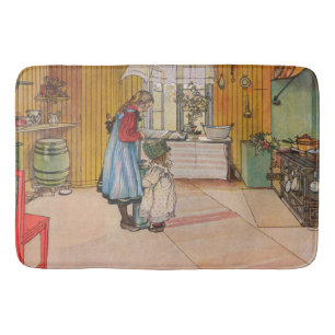 Carl Larsson The Kitchen Badmat