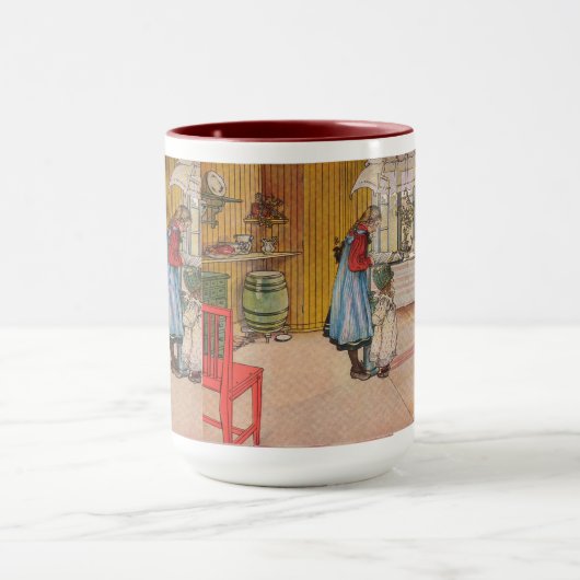  Carl Larsson The Kitchen Mok (Midden)