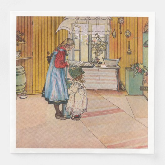  Carl Larsson The Kitchen Servet (Voorkant)