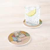  Carl Larsson The Kitchen Zandsteen Onderzetter (Zijkant)