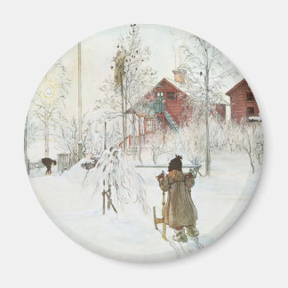Carl Larsson - Voorzijde Yard en washuis Magneet
