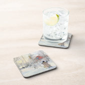 Carl Larsson Winter Scene Holiday Onderzetter Set (Rechterzijde)