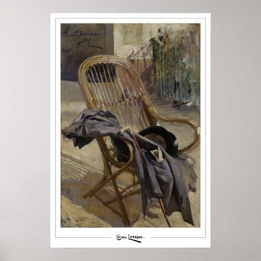 Carl Larsson Zedign Art Poster #11 (Voorkant)