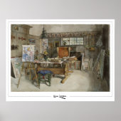 Carl Larsson Zedign Art Poster #125 (Voorkant)