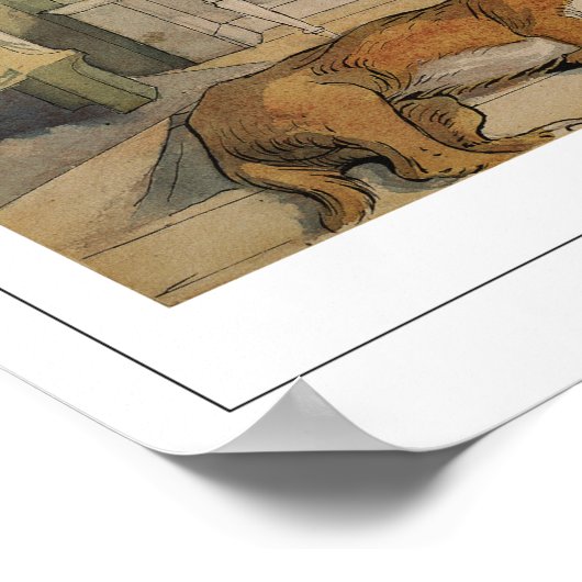 Carl Larsson Zedign Art Poster #160 (Hoek)