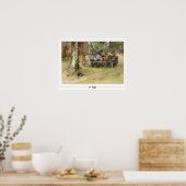 Carl Larsson Zedign Art Poster #232 (Keuken)