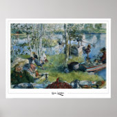 Carl Larsson Zedign Art Poster #273 (Voorkant)