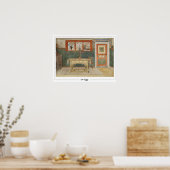 Carl Larsson Zedign Art Poster #285 (Keuken)