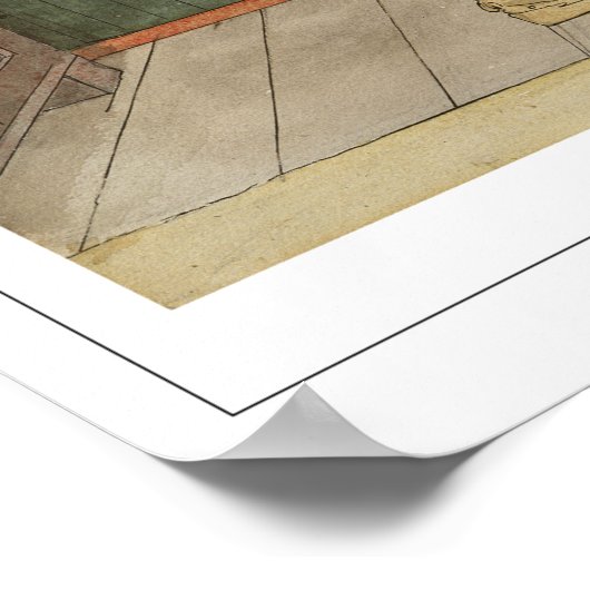 Carl Larsson Zedign Art Poster #285 (Hoek)