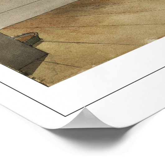 Carl Larsson Zedign Art Poster #303 (Hoek)