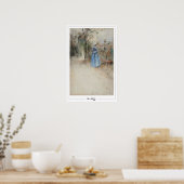 Carl Larsson Zedign Art Poster #304 (Keuken)