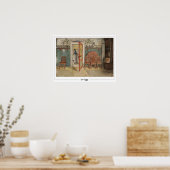 Carl Larsson Zedign Art Poster #330 (Keuken)