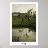Carl Larsson Zedign Art Poster #350 (Voorkant)