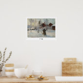 Carl Larsson Zedign Art Poster #378 (Keuken)