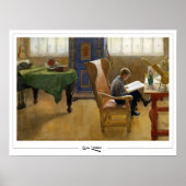 Carl Larsson Zedign Art Poster #384 (Voorkant)
