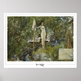 Carl Larsson Zedign Art Poster #391