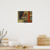 Carl Larsson Zedign Art Poster #5 (Keuken)