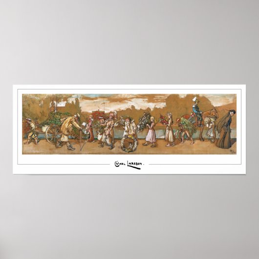 Carl Larsson Zedign Kunstposter #89 Poster (Voorkant)