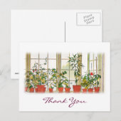 Carl Larsson's Bedankt Briefkaart (Voorkant / Achterkant)