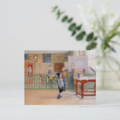 Carl Larsson's Sunborn Studio Briefkaart (Staand voorkant)