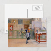 Carl Larsson's Sunborn Studio Briefkaart (Voorkant / Achterkant)