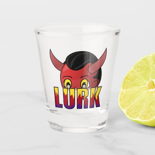 Carl Lurk Shot Glass Glas (Voorkant)