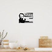 Carl Menger Austrian School Libertarian Free Marke Poster (Keuken)