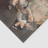 Carl Meyer en haar kinderen door Singer Sargent Tissuepapier (Detail)