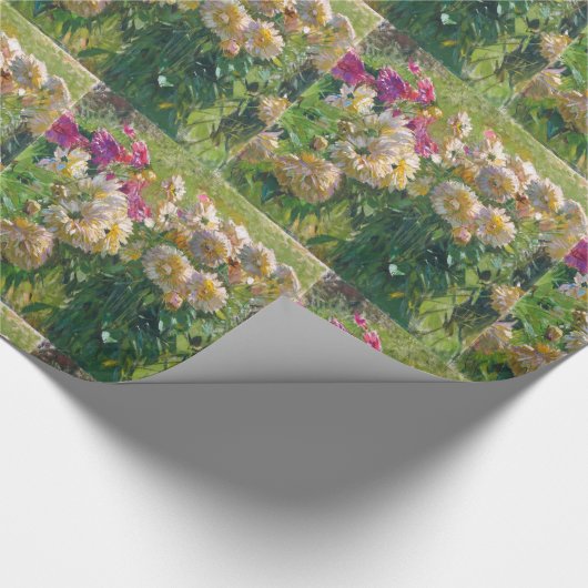 Carl Moll  Dahlias Cadeaupapier (Hoek)