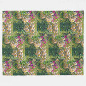 Carl Moll  Dahlias Fleece Deken (Voorkant (Horizontaal))