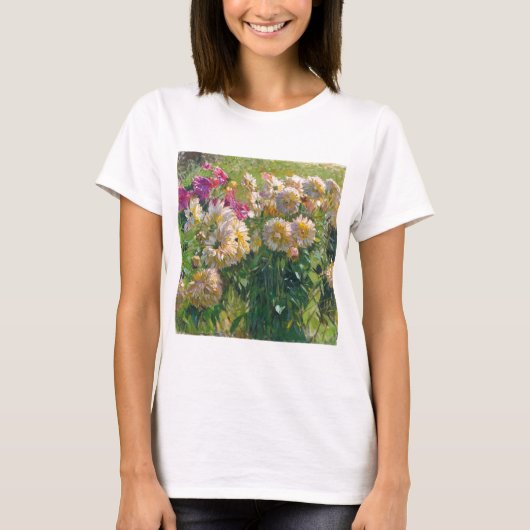 Carl Moll Dahlias T-shirt (Voorkant)