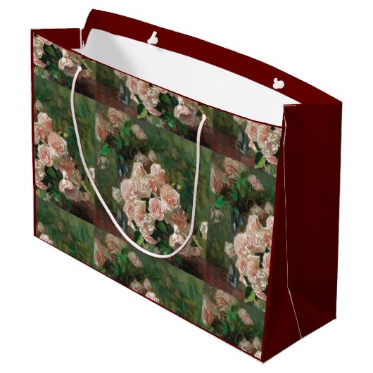 Carl Moll  White Roses Groot Cadeauzakje (Achterkant Gekanteld)