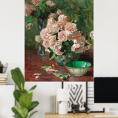 Carl Moll  White Roses Poster (Thuiskantoor)