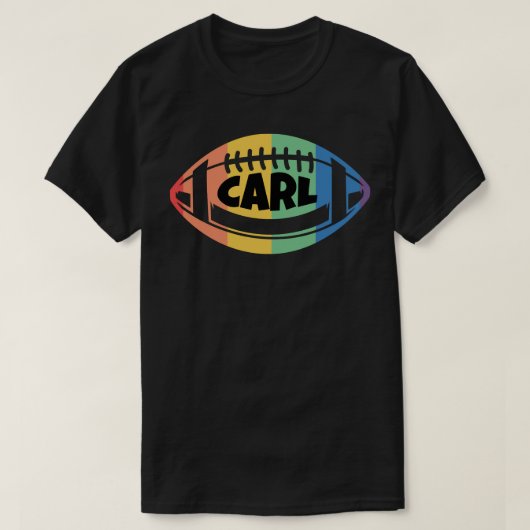 Carl Nassib Football Pride Classic T Shirt (Design voorkant)
