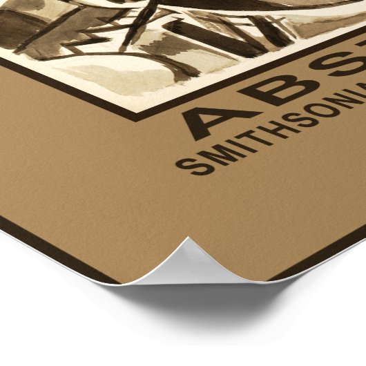 Carl Newman Abstract Museum Poster (Hoek)